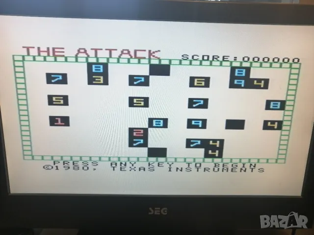 Ретро, домашен компютър Texas Instruments TI99/4A, снимка 8 - Антикварни и старинни предмети - 49789394