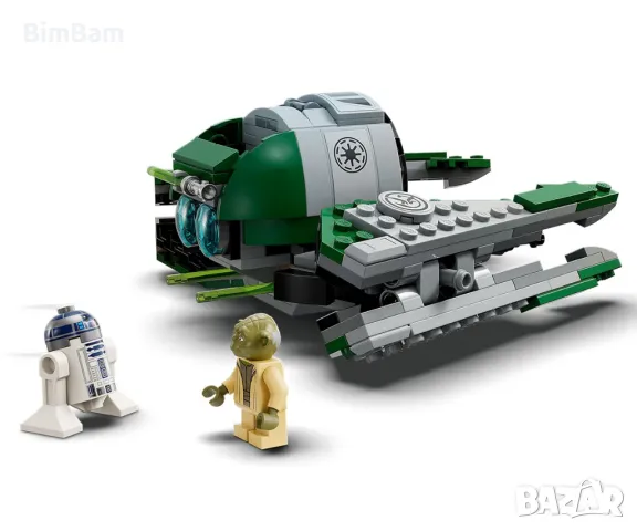 Конструктор LEGO® Star Wars™ 75360 - Джедайският изтребител на Йода / 253 части, снимка 3 - Конструктори - 48091216