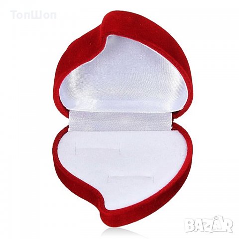 Кутия за Сватбени / Годежни пръстени - Сърце с роза, снимка 3 - Други - 27332967