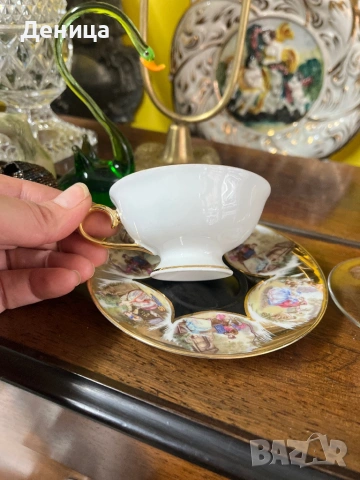 Rudolf Wächter с още едно бонбонче🍡 Сет за кафе-80 мл на око Цена-25€, снимка 2 - Чаши - 53068665