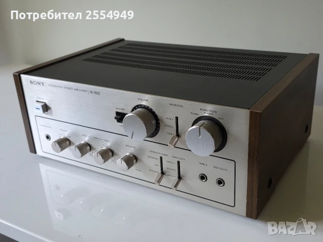 Sony TA-2650 integrated amplifier, снимка 3 - Ресийвъри, усилватели, смесителни пултове - 51063569