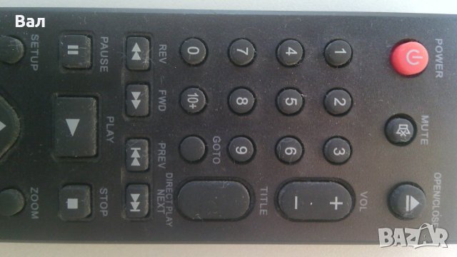 Дистанционно AKAI за DVD 402 UHD, снимка 3 - Дистанционни - 40391407