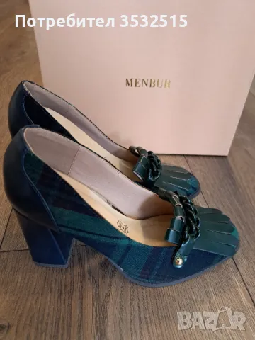 Дамски обувки от естествена кожа, снимка 2 - Дамски обувки на ток - 49123739