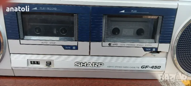 SHARP GF-450H , снимка 6 - Радиокасетофони, транзистори - 49879165