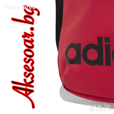 Практична малка и удобна за носене червена чантичка ADIDAS PERFORMANCE преносима компактна Чанта, снимка 18 - Чанти - 54001279