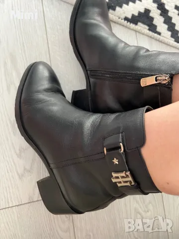 Tommy Hillfiger Кожени Боти 37