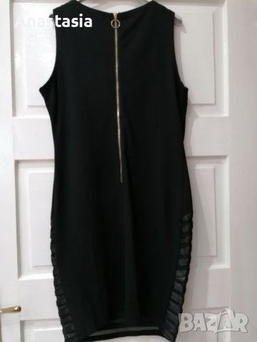 Нова рокля с кожени елементи, снимка 4 - Рокли - 39351220