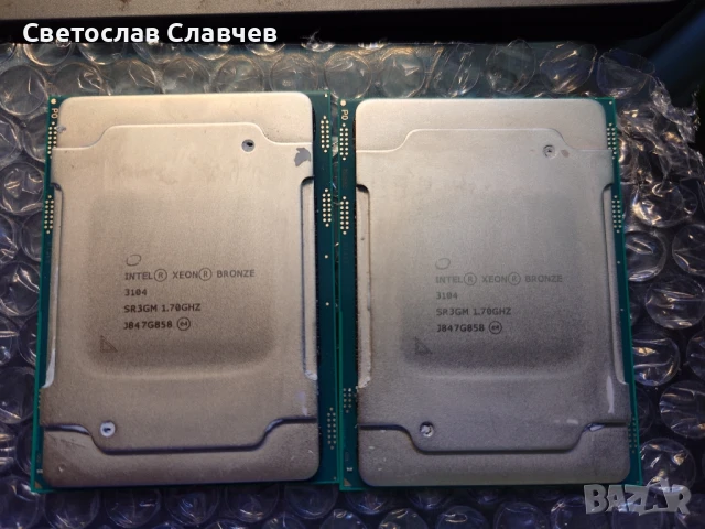 процесори Intel xeon bronze 3104