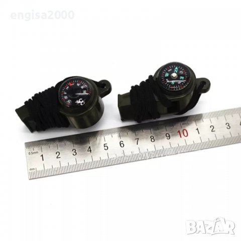 Многофункционална аварийна свирка 3в1, снимка 3 - Екипировка - 37611876