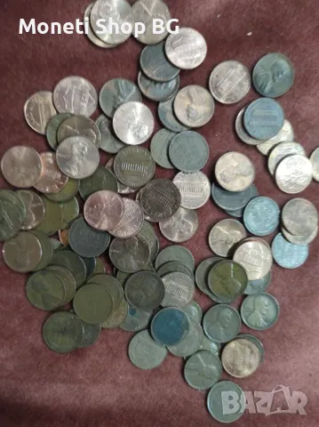 Колекция 99бр. монети 1 цент Линкълн, снимка 8 - Нумизматика и бонистика - 50210944