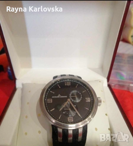 Мъжки часовник "Jacques Lemans" , снимка 5 - Мъжки - 51849968