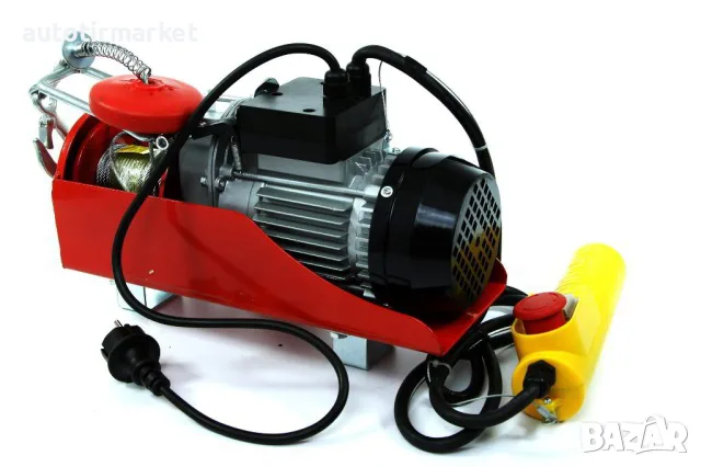Електрическа въжена лебедка 125/250 кг 12 м 500W – M80788, снимка 2 - Аксесоари и консумативи - 56053635