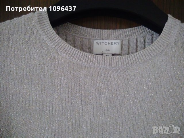Witchery блестяща блуза туника, снимка 2 - Детски Блузи и туники - 40192802