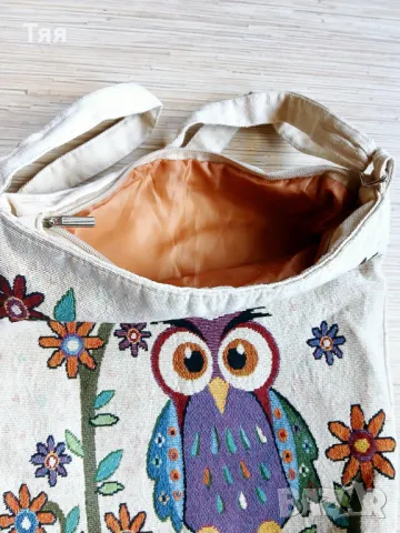 Бродирана чанта/ торба , снимка 5 - Чанти - 49420038