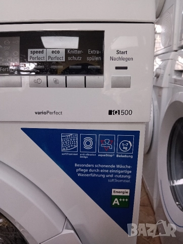 Като нова пералня Сименс Siemens IQ500 А+++ 2 години гаранция!, снимка 3 - Перални - 52730124