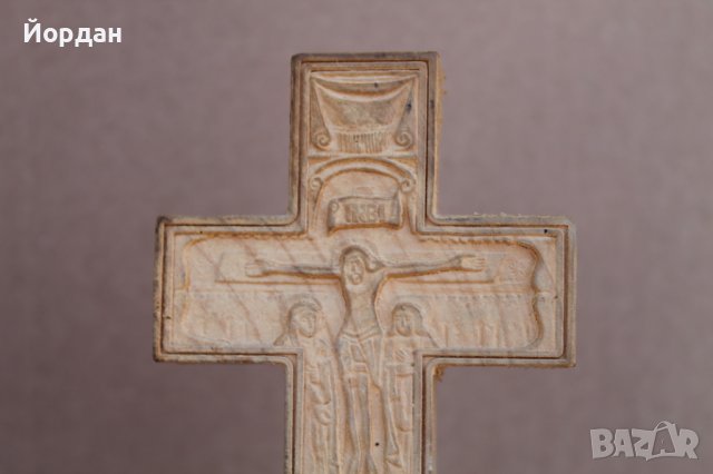 Стар напрестолен кръст , снимка 7 - Антикварни и старинни предмети - 36890631