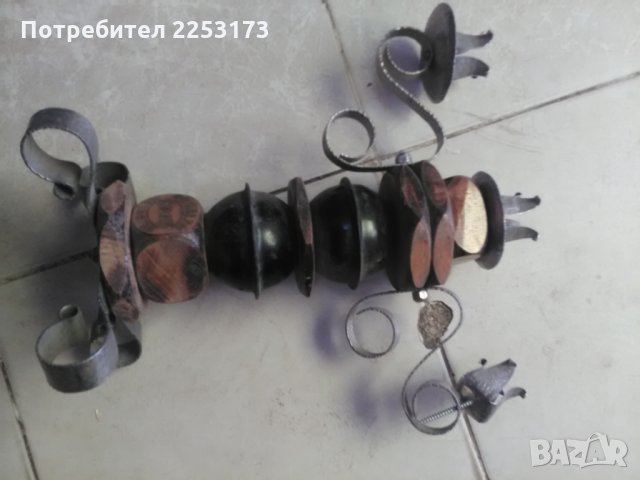 Ръчно изработен свещник, снимка 1