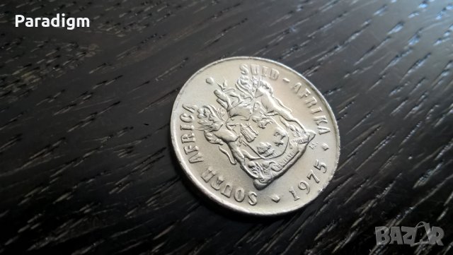 Монета - Южна Африка - 10 цента | 1975г., снимка 2 - Нумизматика и бонистика - 29451548