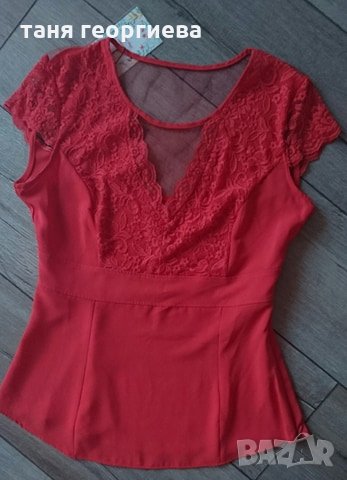 блуза с къс ръкав, снимка 2 - Тениски - 29142224
