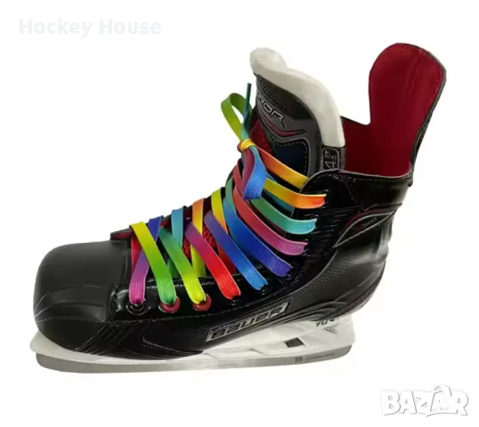 Връзки за хокей кънки с вакса , снимка 6 - Зимни спортове - 43977052