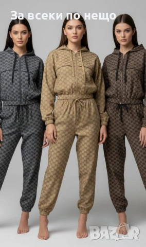Gucci Дамски Спортен Комплект🔝Дамски Спортен Екип Гучи - 3 Цвята Bal Style34