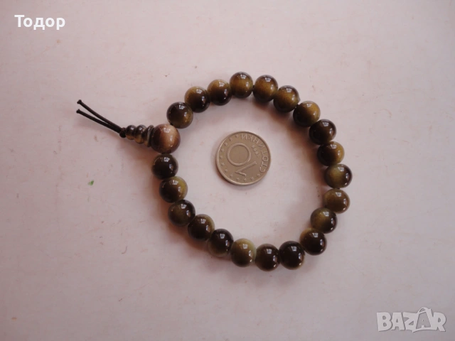 Разтегателна гривна с естествени камъни 3, снимка 2 - Гривни - 53023262