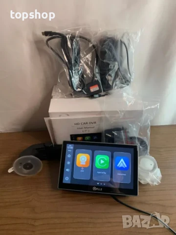 7” уредба за кола Тъч скрийн MP3 Предна и задна камера 64GB, Bluetooth Apple/Android. GPS Навигация, снимка 6 - Аксесоари и консумативи - 50501186