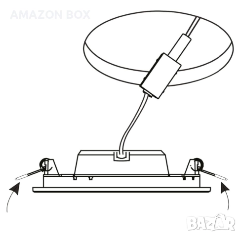 Комплект от 3 LED Смарт лампи (лунички) EGLO ConnectZ, снимка 4 - Лед осветление - 52107674