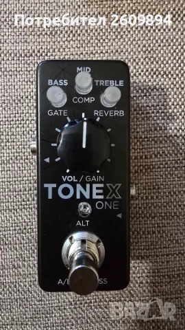 Tonex One mini modeling amp and еffects / Китарен Моделинг процесор , снимка 2 - Китари - 56080284