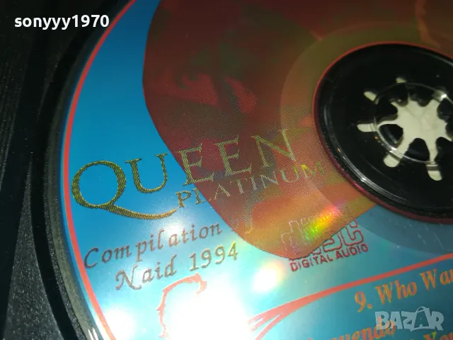 QUEEN PLATINUM-CD 2303251043, снимка 13 - CD дискове - 49603305