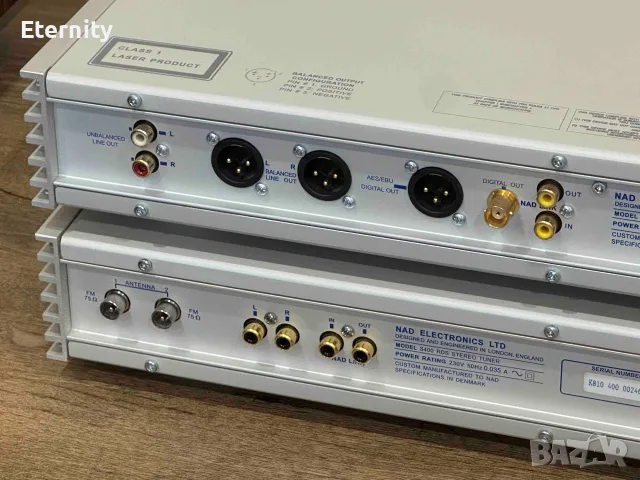 NAD Silver Series: CD плеър NAD S500 и RDS тунер NAD S400, снимка 11 - Аудиосистеми - 56023101