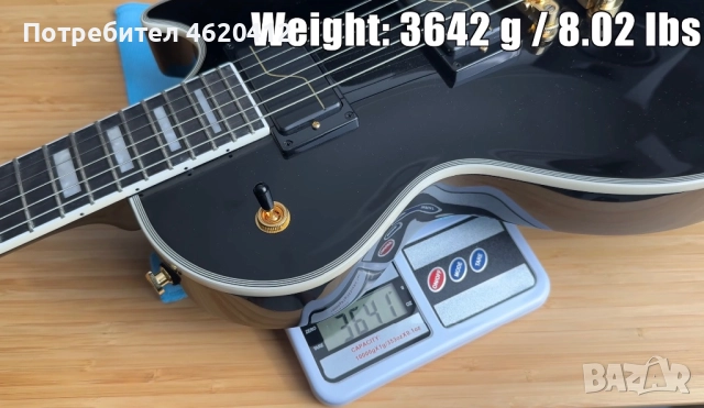 Epiphone Matt Heafy Les Paul Custom Origins Ebony, снимка 12 - Китари - 52049642