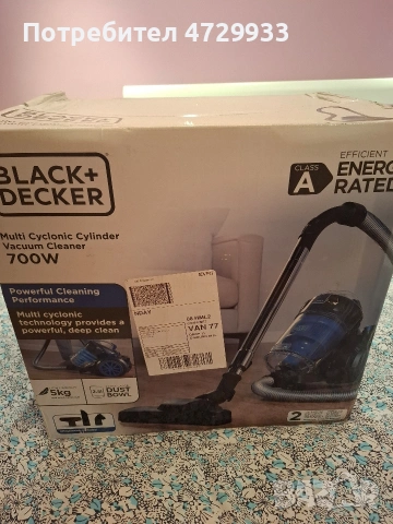 ПРАХОСМУКАЧКА " BLACK AND DECKER " 