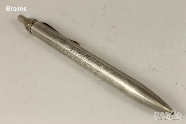 USUS Стара Немска Сребърна Химикалка, снимка 4 - Други ценни предмети - 53913327