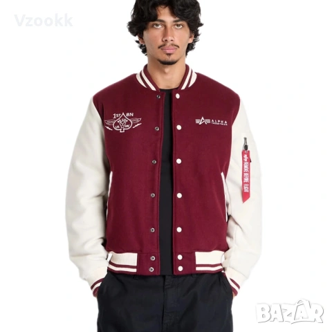 Колежанско яке Alpha Industries Air Force | XL