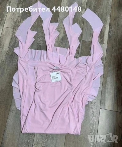 розова рокля , снимка 4 - Рокли - 51429433