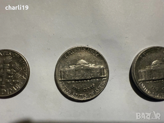 4 американски монети , снимка 9 - Нумизматика и бонистика - 53344354