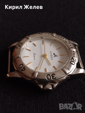 Изискан модел мъжки часовник AMBRE QUARTZ много красив стилен дизайн - 26849, снимка 3 - Мъжки - 36536416