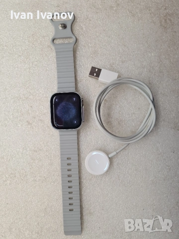 Смарт часовник Apple Watch Nike Series 7 GPS + Cellular - MKJ33BS/A, снимка 7 - Аксесоари за Apple - 53221343