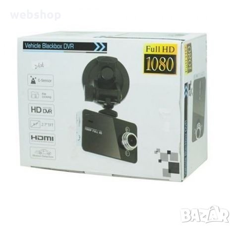 ВИДЕОРЕГИСТРАТОР С ВГРАДЕНА БАТЕРИЯ NOVATEC FULL HD, СЛОТ ЗА SD КАРТА, ЧЕРЕН, снимка 3 - Аксесоари и консумативи - 35528963