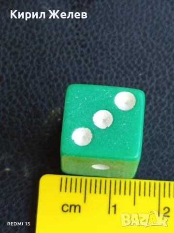 Старо бакелитово зарче от соца зелено шестранно за КОЛЕКЦИОНЕРИ 29231, снимка 4 - Други ценни предмети - 51394908