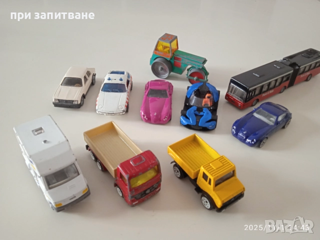 Интересни стари и по-нови SIKU кемпер, валяк, колички, камиони, автобус 