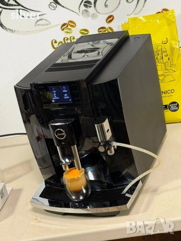 Кафемашина кафе автомат JURA E8 PIANO BLACK WİFİ с гаранция, снимка 10 - Кафемашини - 52730285