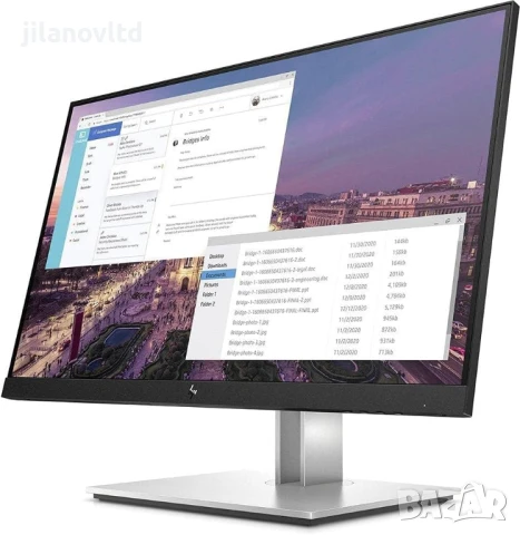 Монитор HP E23 G4 1920x1080 FULL HD IPS с 12 месеца гаранция