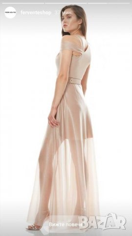Нова дълга рокля Fervente Istanbul , снимка 3 - Рокли - 29598449