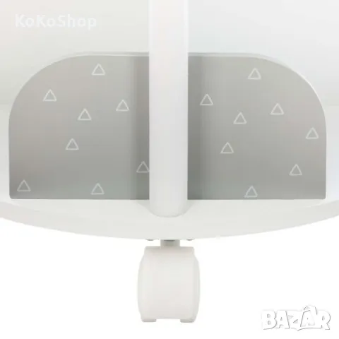 Детска кръгла етажерка на колелца 40х40х59 см., снимка 3 - Мебели за детската стая - 50437059