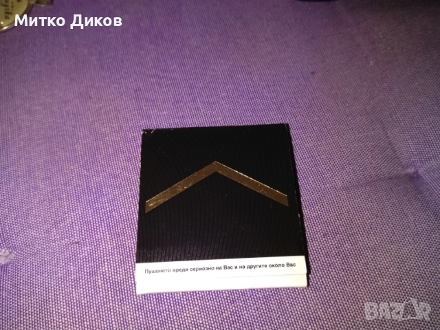 Marlboro Gold Touch кибрит нов, снимка 2 - Колекции - 51553126