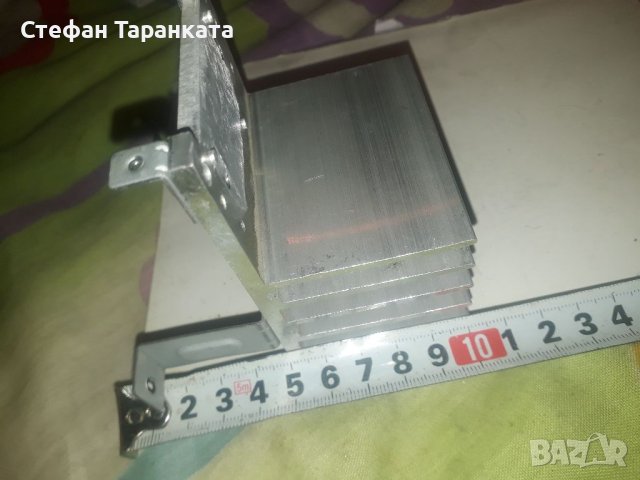 Алуминиев радиатор-охладител за аудио усилватели, снимка 5 - Други - 42899390