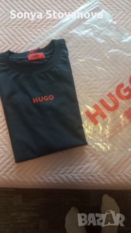 Дамска тениска Hugo Boss, снимка 3 - Тениски - 52635678