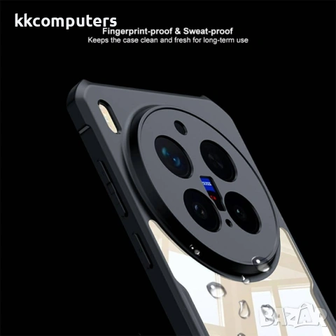 XUNDD Калъф за vivo X300 Pro 5G- Акрил+TPU, AirBag амортисьор, Защита на камерата, Вкл. Протектор, П, снимка 4 - Калъфи, кейсове - 53007920